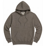 Mens 100% Cotton Hoodie - Charcoal Grey (Fleece Jumper/Pullover/Sweatshirt)