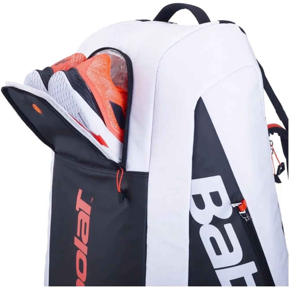 Babolat Pure Strike 12 Racquet Tennis Bag - White/Black/Red