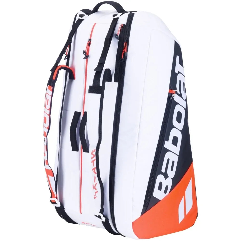 Babolat Pure Strike 12 Racquet Tennis Bag - White/Black/Red