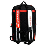 Babolat Pure Strike Backpack Tennis Bag w/ Racquet Compartment & Laptop Sleeve - White/Black/Red