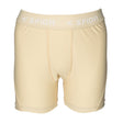 Sfida Boys Compression 1/4 Quarter Shorts - Beige (Sports Base Layer For Childrens/Kids)