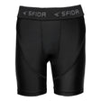Sfida Boys Compression Half Shorts - Black (Sports Base Layer For Childrens/Kids)