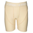 Sfida Boys Compression Half Shorts - Beige (Sports Base Layer For Childrens/Kids)