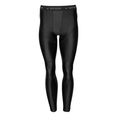 Sfida Mens Compression Pants - Black (Sports Base Layer)