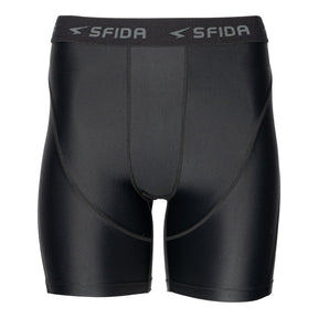 Sfida Mens Compression Half Shorts - Black (Sports Base Layer)