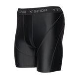 Sfida Mens Compression Half Shorts - Black (Sports Base Layer)