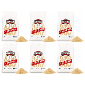 6x Sniders 375g FINE Matzo Meal Bulk Pack - Kosher Crushed Matzah Breadcrumbs & Binder for Cooking