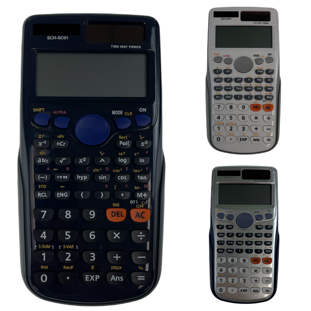 Calculator For Lab 3x Scientific Calculator Bulk Pack - Maths School Student & Office Use ...