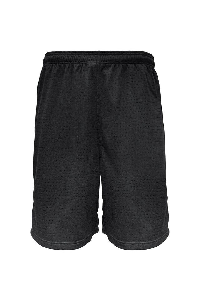 Sfida Swish Mens Mesh Basketball Shorts in Black