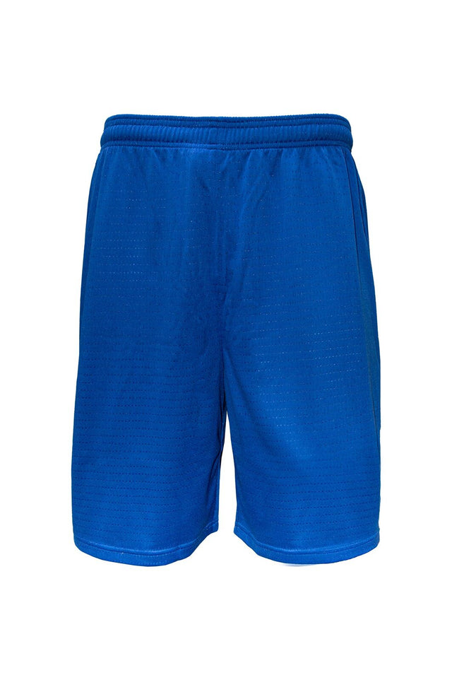 Sfida Swish Mens Mesh Basketball Shorts in Royal Blue
