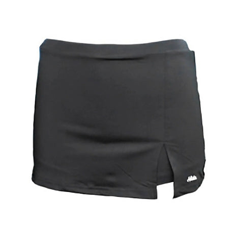 Sfida Talia Girls Athletic Lightweight Skort - Black (Netball/Tennis/Sport for Children/Kids)