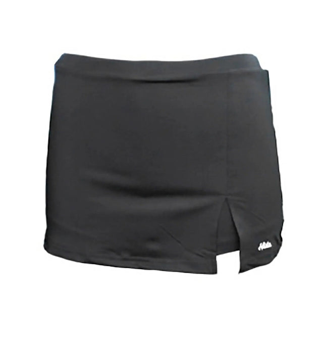 Sfida Talia Girls Athletic Lightweight Skort - Black (Netball/Tennis/Sport for Children/Kids)