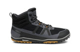 Xero Mens Scrambler Mid II Barefoot Hiking Boots - Black/Asphalt (Zero Drop)