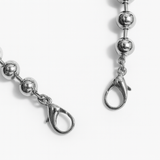 Shoe Charms for Dr. Martens Boots Ball Chain in Silver