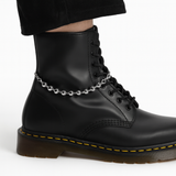 Silver Ball Chain Shoe Charms for Dr. Martens Boots
