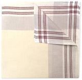 13x Seward Mens Handkerchiefs - 100% Cotton Hankies -Pocket Square