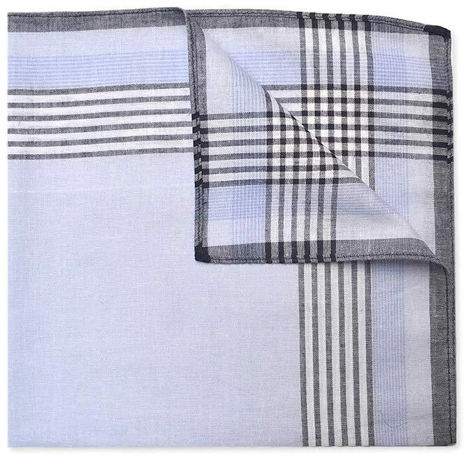13x Seward Mens Handkerchiefs - 100% Cotton Hankies -Pocket Square