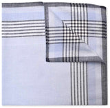 13x Seward Mens Handkerchiefs - 100% Cotton Hankies -Pocket Square
