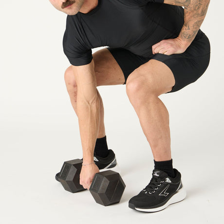 SFIDA Mens Bolster Hyper Lite Sneakers Runners Shoes in Black