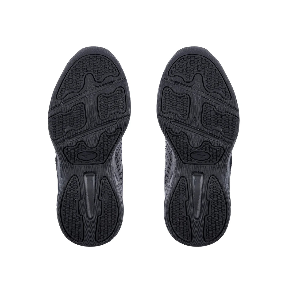 SFIDA Defy Senior Leather V Strap Cross Trainer Shoes Sneakers in Black