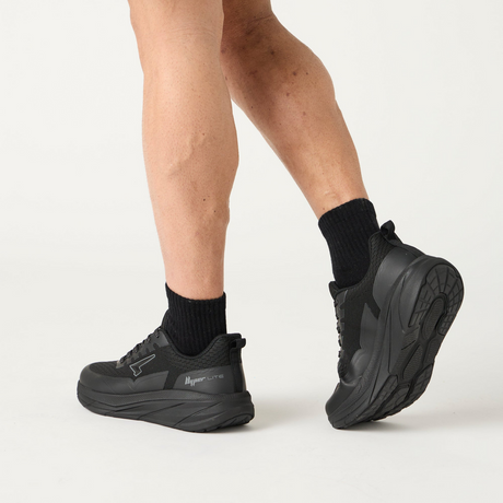 SFIDA Mens Drift Hyper Lite Runners Sneakers Runners Shoes in Black/Black 