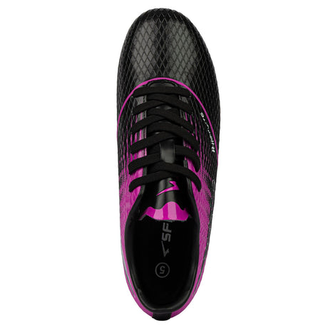 Sfida Equaliser Junior Football Soccer Boots Childrens Kids in Black/Purple