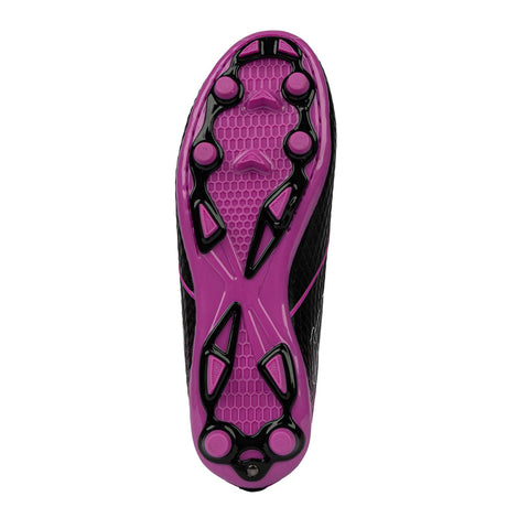 Sfida Equaliser Junior Football Soccer Boots Childrens Kids in Black/Purple