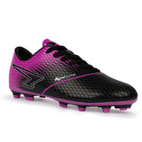 Sfida Equaliser Junior Football Soccer Boots - Black/Purple (Childrens/ Kids)