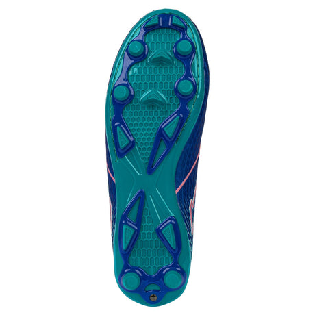 Sfida Equaliser Junior Football Soccer Boots Childrens Kids in Royal/Mint/Pink