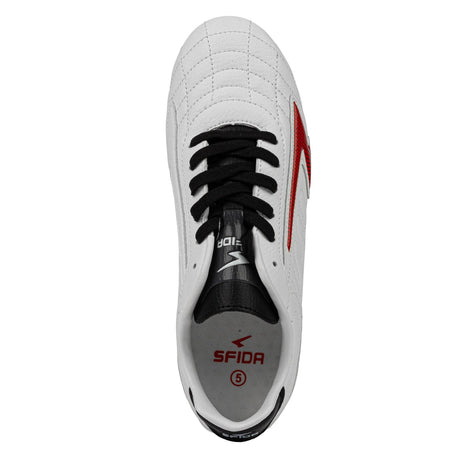 Sfida Legend Team Junior Football Soccer Boots Childrens Kids in White/Red/Yellow