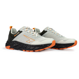 SFIDA Mens Nomad Hyper Lite Trail Runners Sneakers Shoes in Grey/Khaki/Orange