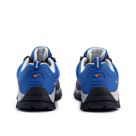 SFIDA Pioneer Boys Outdoor Hiking Shoes - Navy/Royal/Orange (Kids Sneakers)
