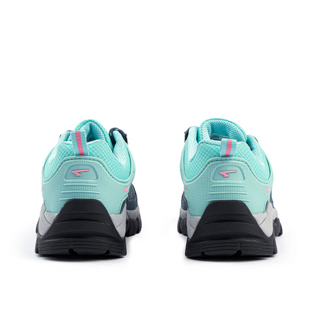 SFIDA Pioneer Girls Outdoor Hiking Shoes - Denim/Mint/Pink (Kids Sneakers)