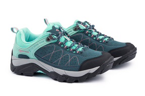 SFIDA Pioneer Girls Outdoor Hiking Shoes - Denim/Mint/Pink (Kids Sneakers)