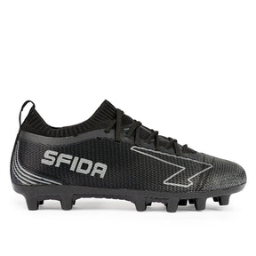 SFIDA Pulse Junior Sock Football/Soccer Boots in Black  - US 7