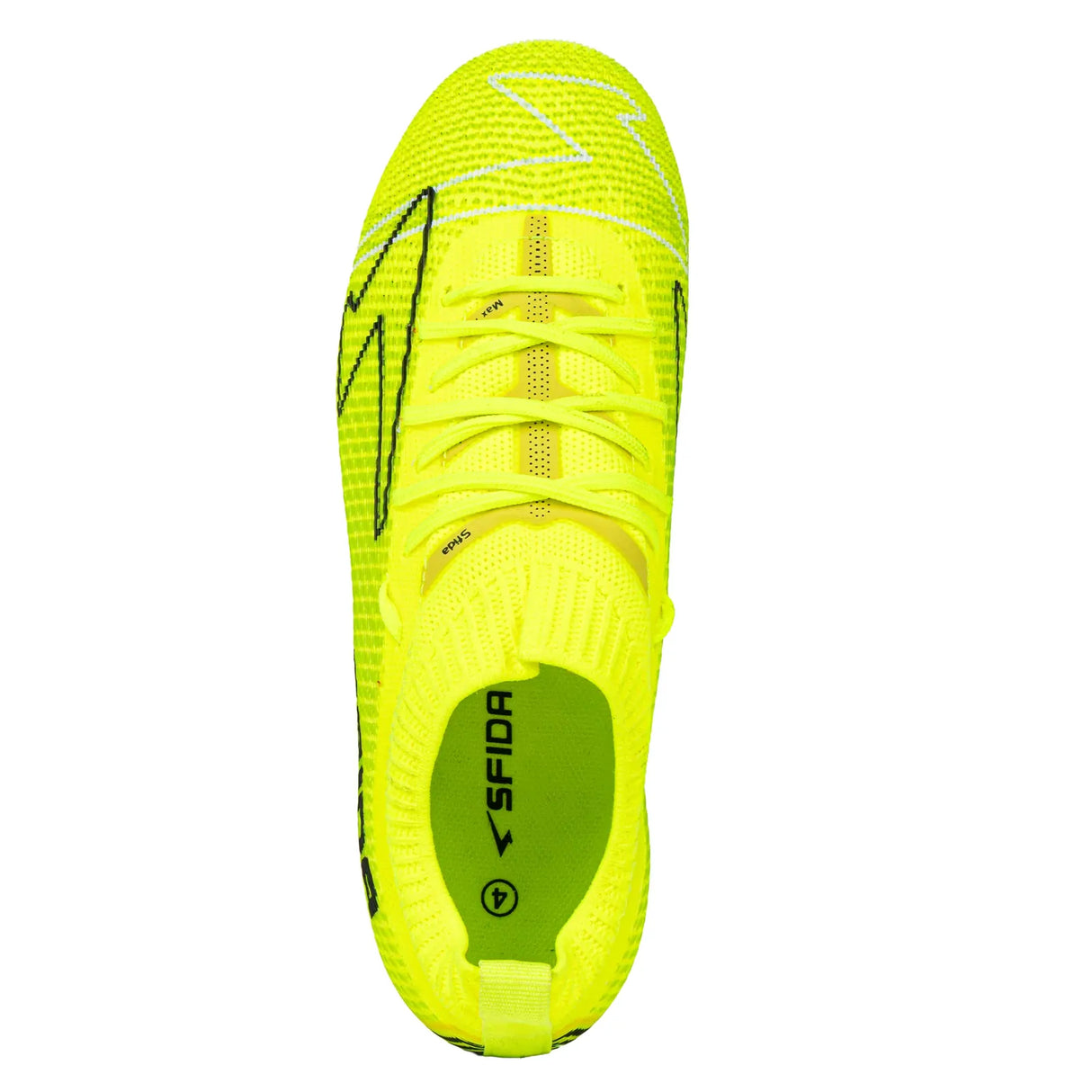 Sfida Pulse Junior Sock Football/Soccer Boots - Citrus
