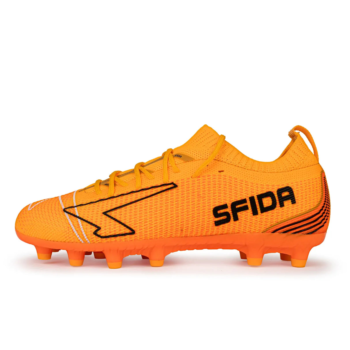 SFIDA Pulse Junior Sock Football/Soccer Boots in Orange