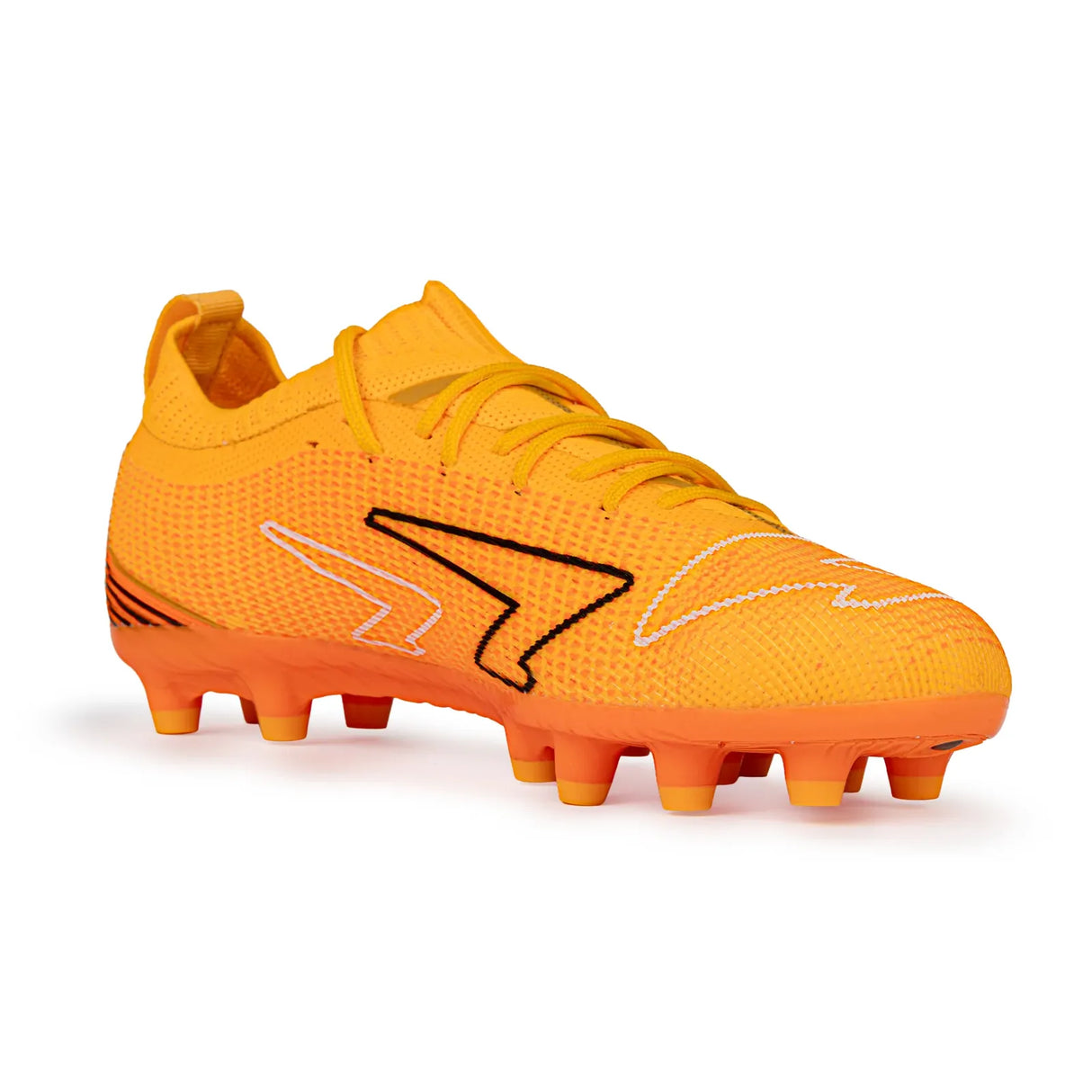 SFIDA Pulse Junior Sock Football/Soccer Boots in Orange