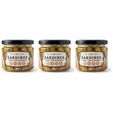 3x 250g Sea Cave Lightly Smoked Sardines Fish Sprats in Oil Pack - Product of Latvia (Shproti)