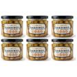 6x 250g Sea Cave Lightly Smoked Sardines Fish Sprats in Oil Bulk Pack - Product of Latvia (Shproti)