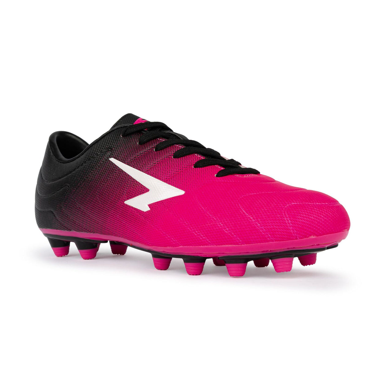 Sfida Velocity Junior Soccer Football Boots - Fuchsia/Black (Childrens/Kids)