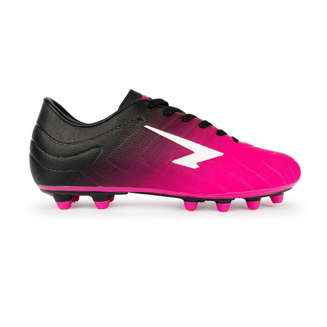 Sfida Velocity Junior Soccer Football Boots - Fuchsia/Black (Childrens/Kids)