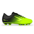 Sfida Velocity Junior Soccer Football Boots - Lime/Black (Childrens/Kids)