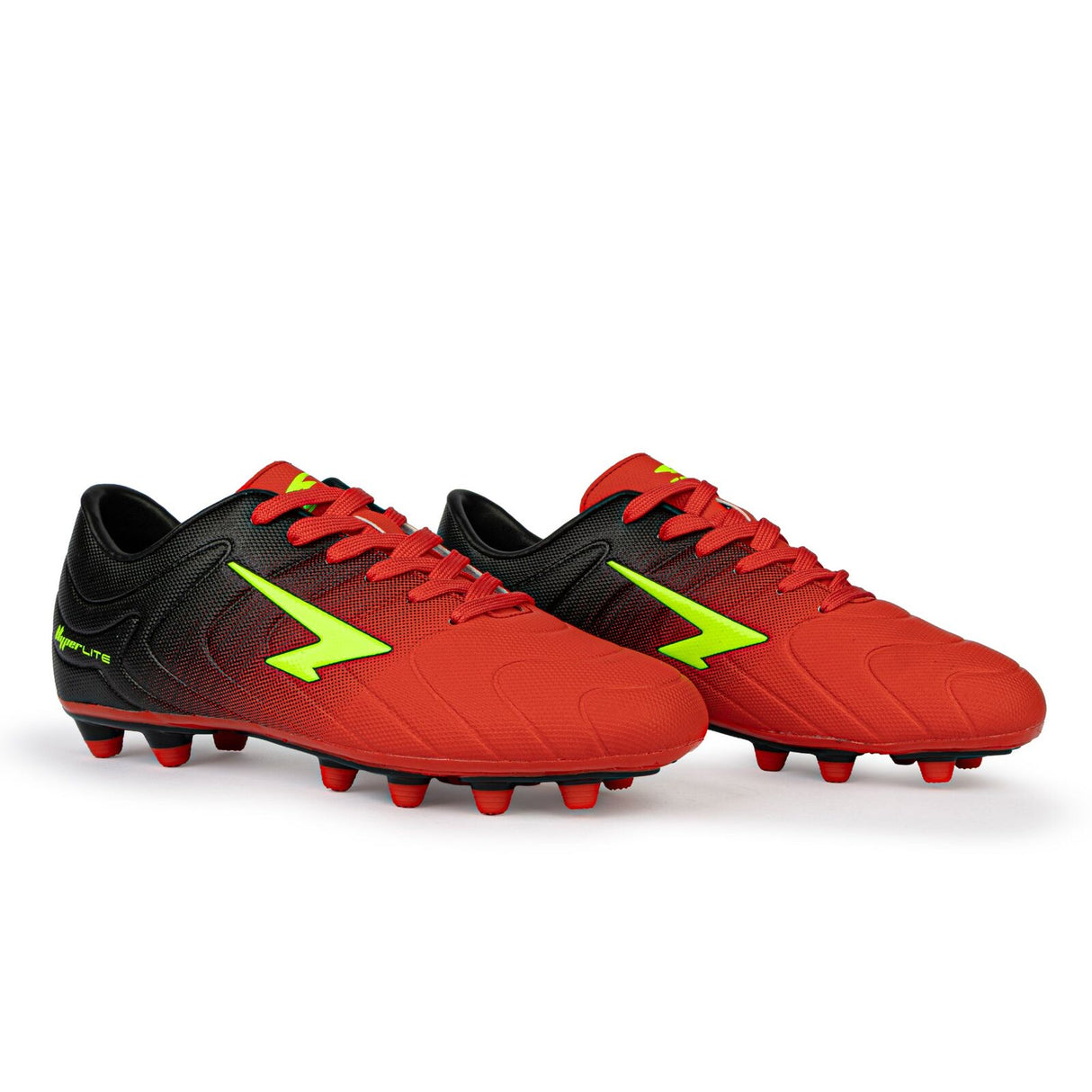Sfida Velocity Senior Mens Wide Fit Football/Soccer Boots - Red/Yellow/Black