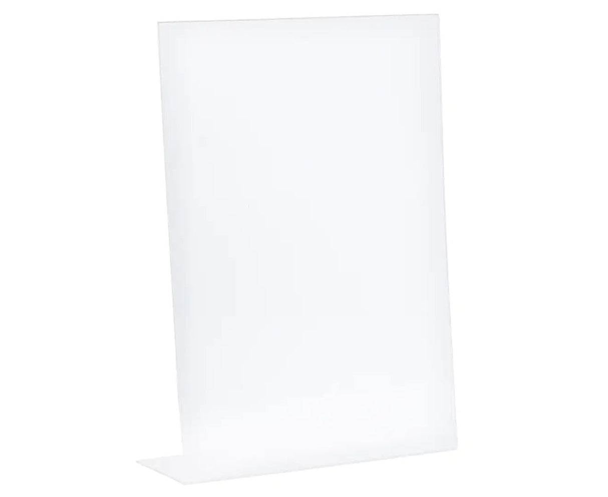 3x Sandleford Slanted A4 Sign Holder Bulk Pack - Portrait (210x65x297mm)