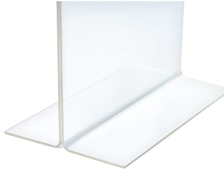 3x Sandleford A6 Double-Sided T-Shape Sign Holder Bulk Pack - Portrait (10.6x4x15.2cm)