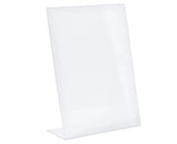 3x Sandleford A5 Slanted Sign Holder Bulk Pack  - Portrait (21x4.5x14.8cm)