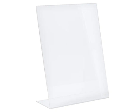 3x Sandleford A5 Slanted Sign Holder Bulk Pack  - Portrait (21x4.5x14.8cm)
