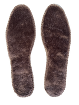 Australian Sheepskin Insoles for UGG Boots Slippers Shoes Flexible Warm & Soft - Brown