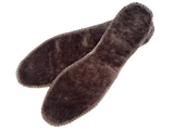 Australian Sheepskin Insoles for UGG Boots Slippers Shoes Flexible Warm & Soft - Brown